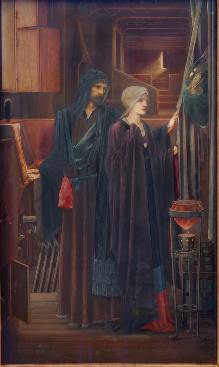 Magikern av Edward Burne Jones
