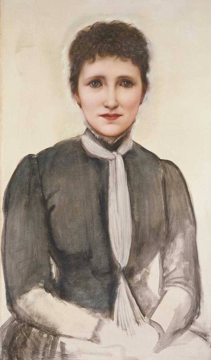 Porträtt av Helen Mary Gaskell, 1893 av Edward Burne Jones