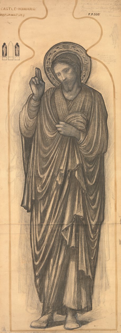 världens frälsare av Edward Burne Jones