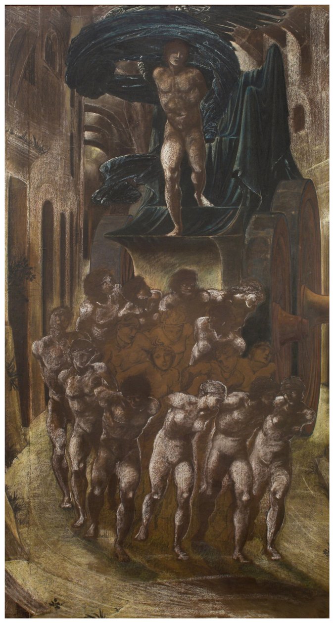 Kärlekens bil eller kärlekens väg av Edward Burne Jones