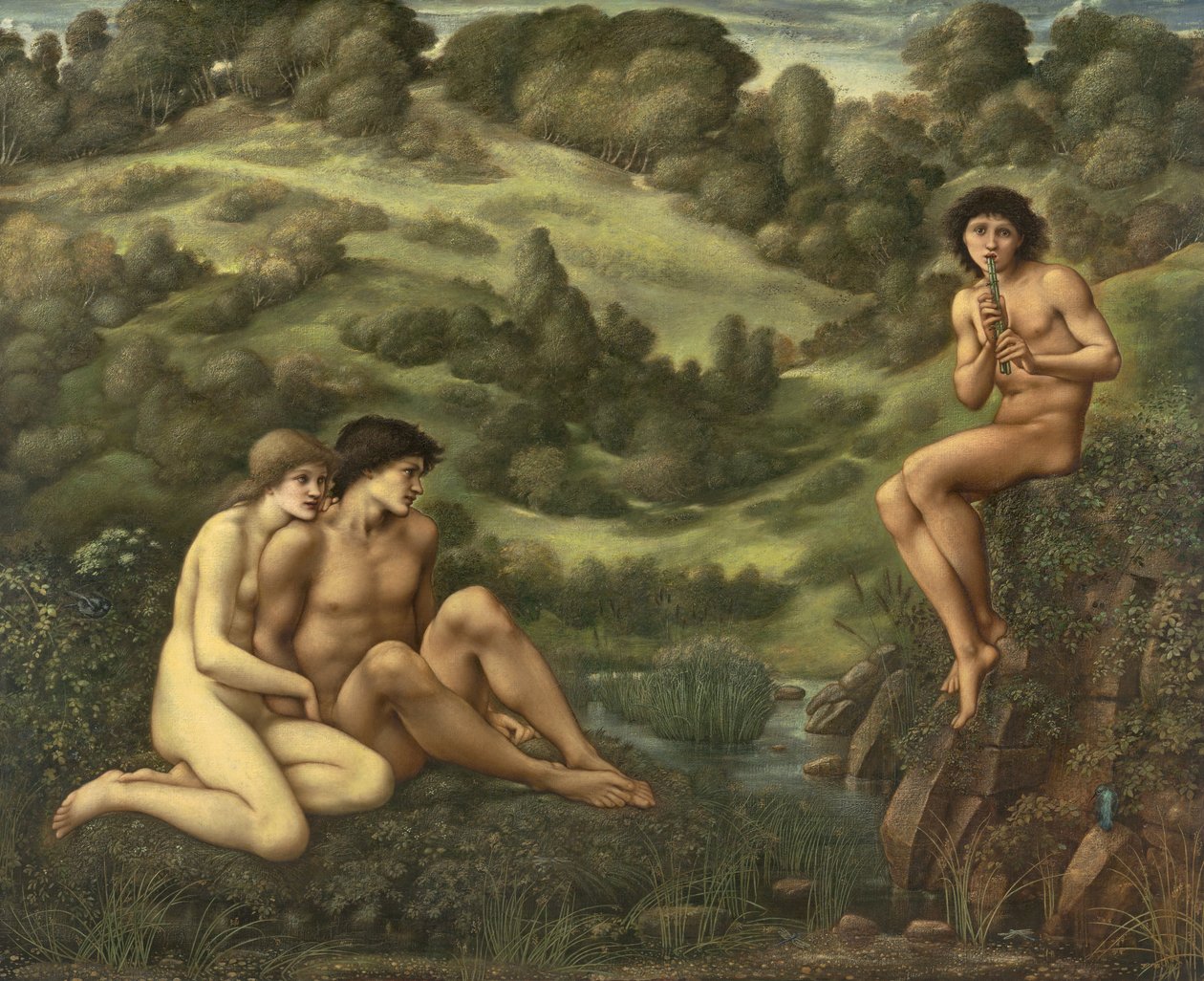 Pans trädgård av Edward Burne Jones
