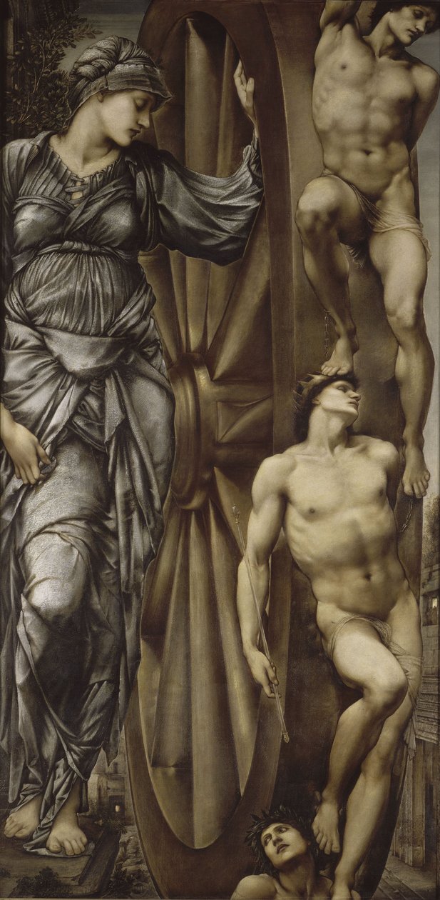 Lyckohjulet av Edward Burne Jones