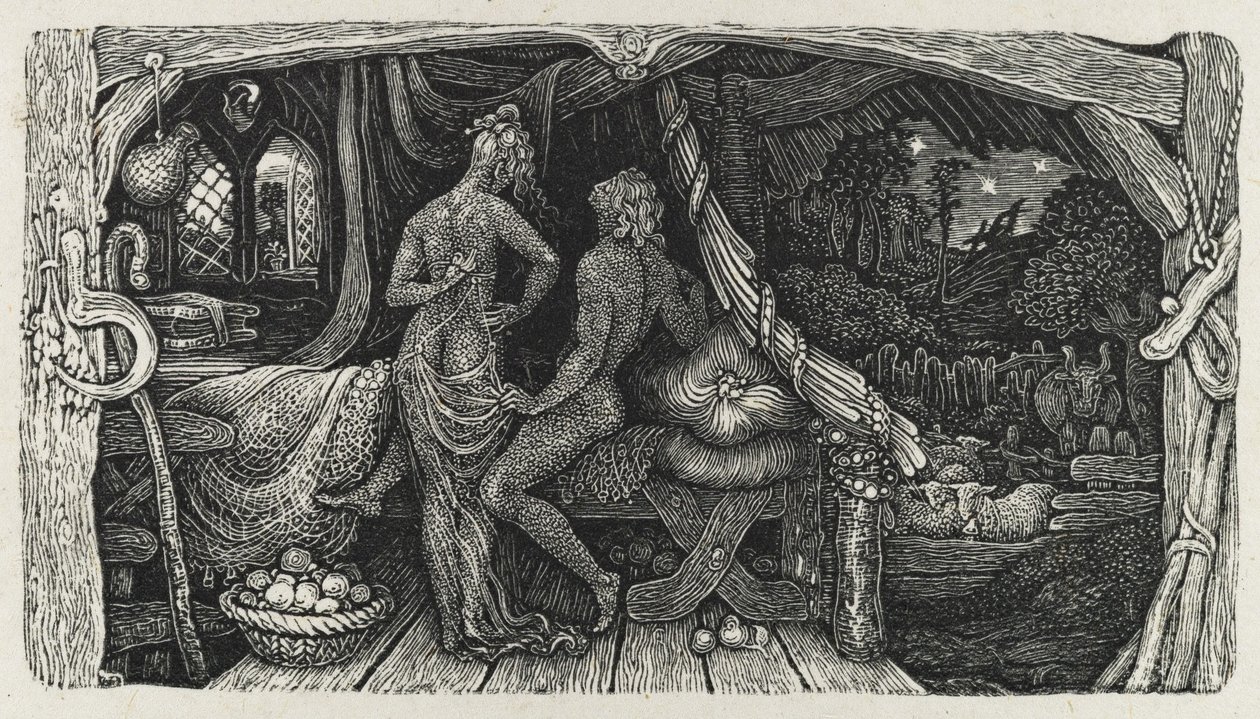 Kammaridyllen, 1831. av Edward Calvert