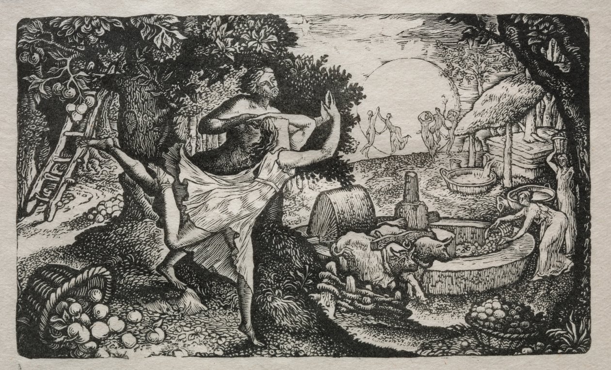 Cyderfesten: En vision av glädje och tacksägelse av Edward Calvert