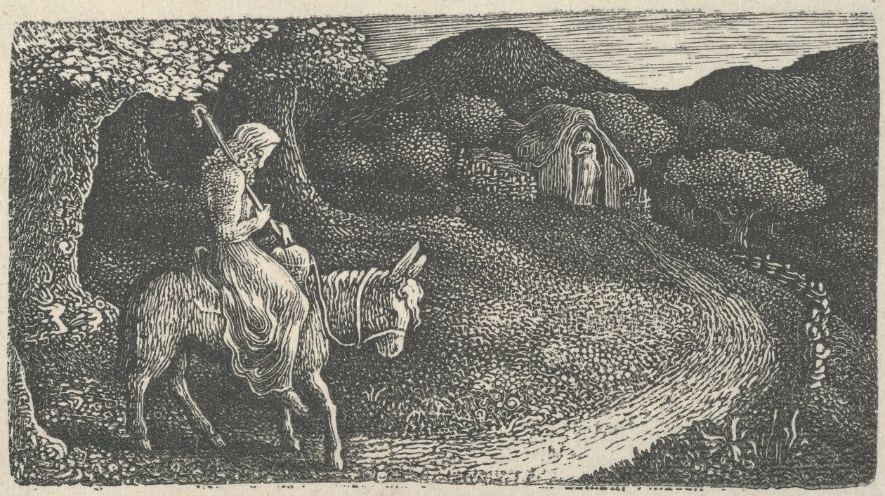 Hemvändningen, 1830. av Edward Calvert