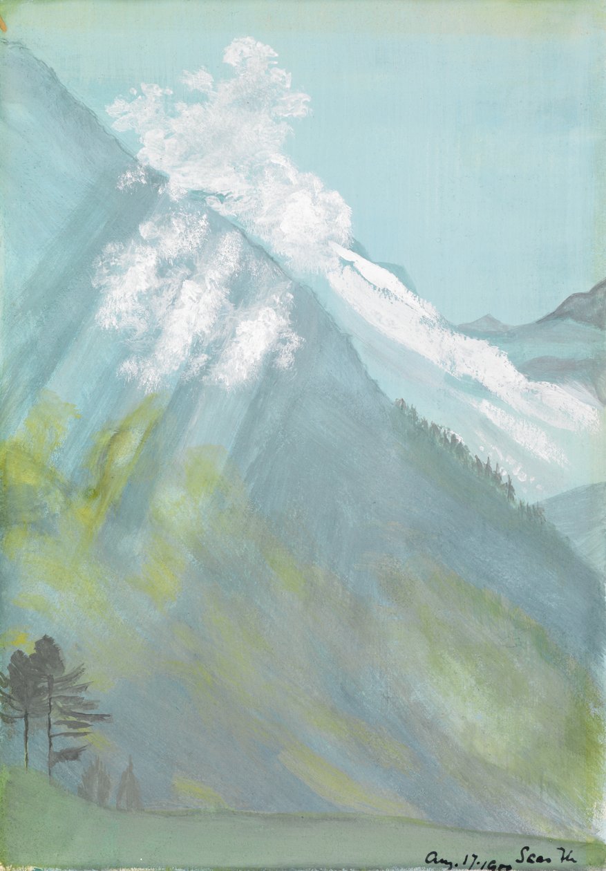 Saas-Fee, Schweiz av Edward Clifford