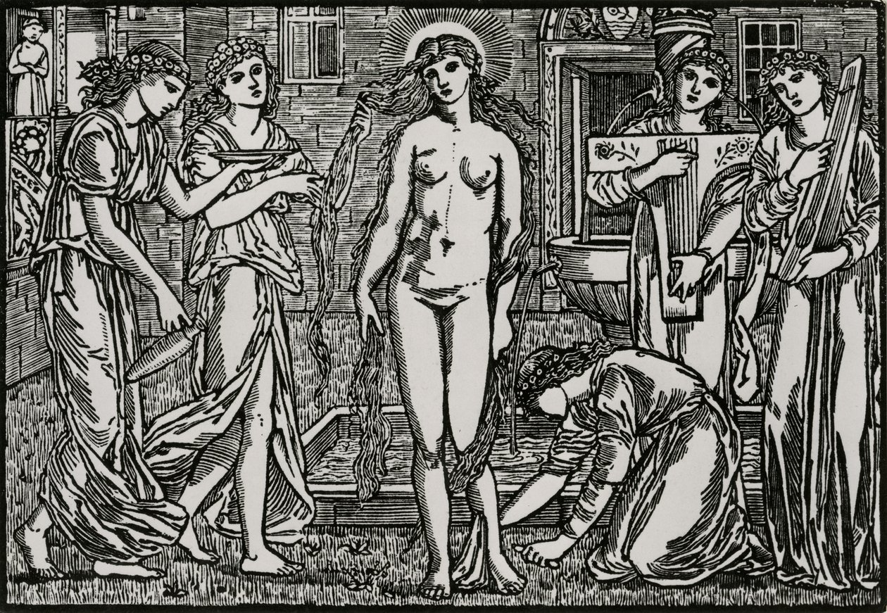 Venus hov av Edward Coley (after) Burne Jones