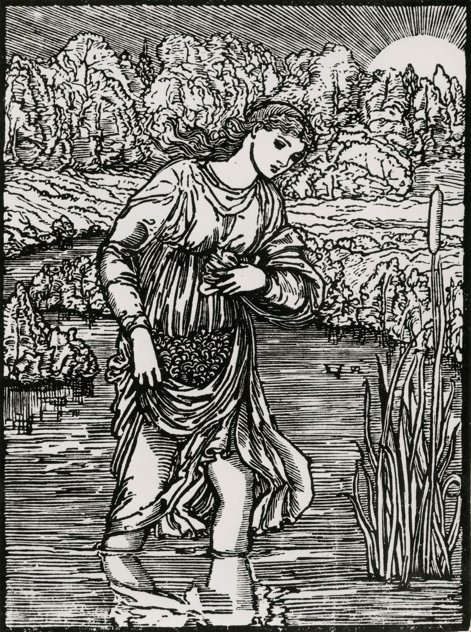 Vassarnas uppgift av Edward Coley (after) Burne Jones