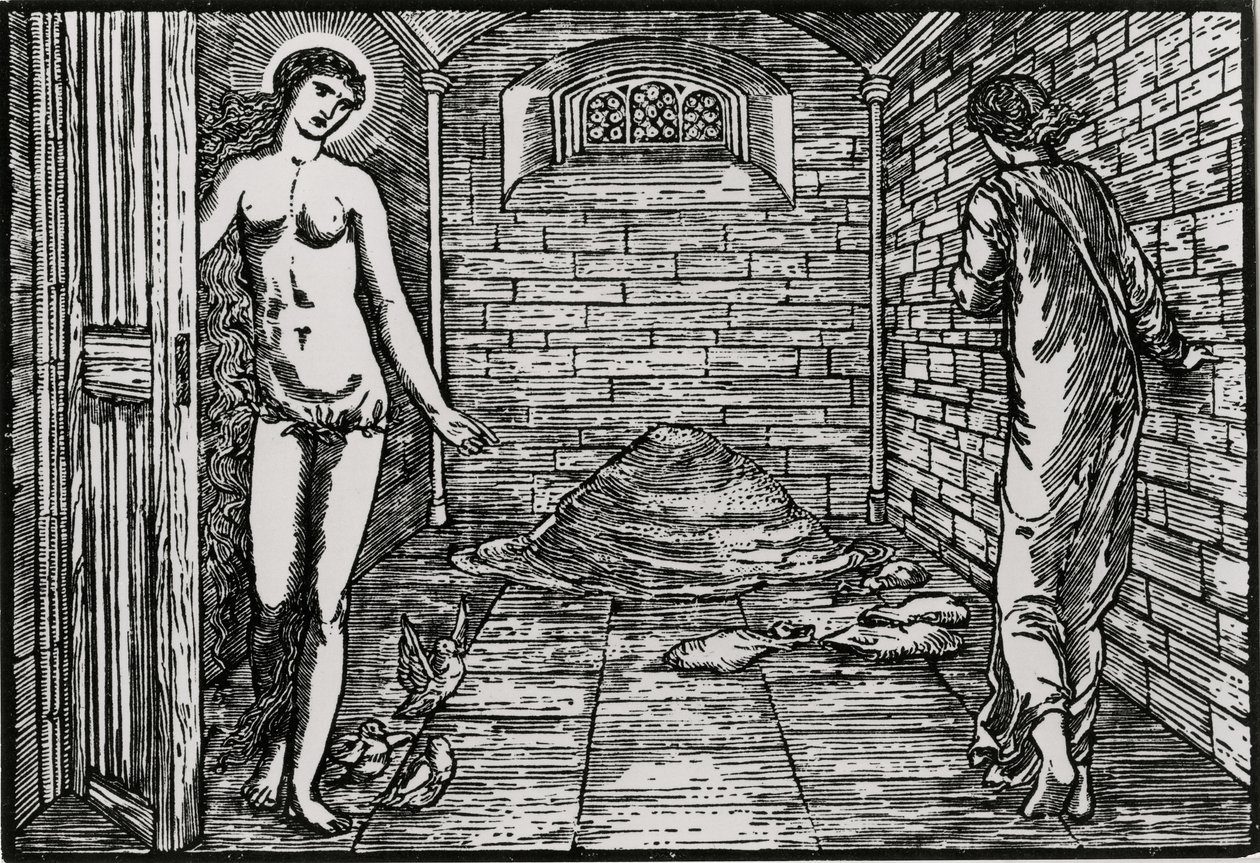 Frönas uppgift av Edward Coley (after) Burne Jones