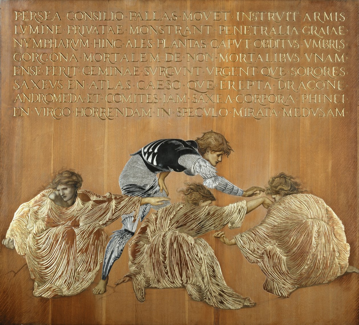 Perseus och Graiae av Edward Coley Burne Jones