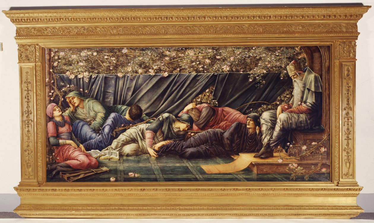 The Briar Rose: Rådskammaren av Edward Coley Burne Jones