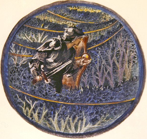 Blomsterboken: II. Gyllene tråd av Edward Coley Burne Jones