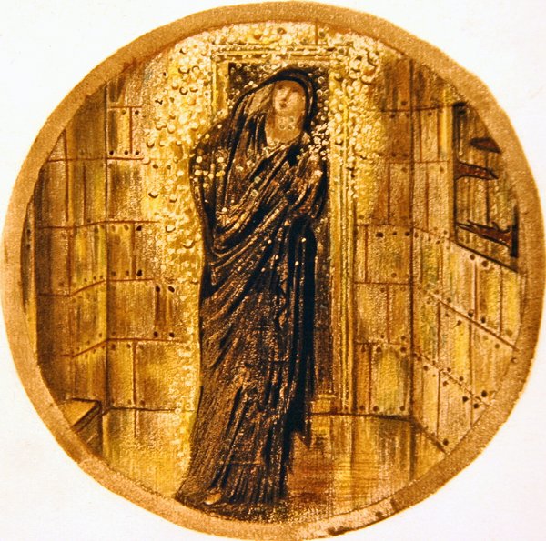 Blomsterboken: XVIII. Gyllene dusch av Edward Coley Burne Jones