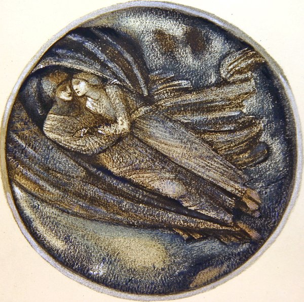 Blomboken: XXII. Med vinden av Edward Coley Burne Jones