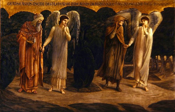 Kungen och Herden av Edward Coley Burne Jones