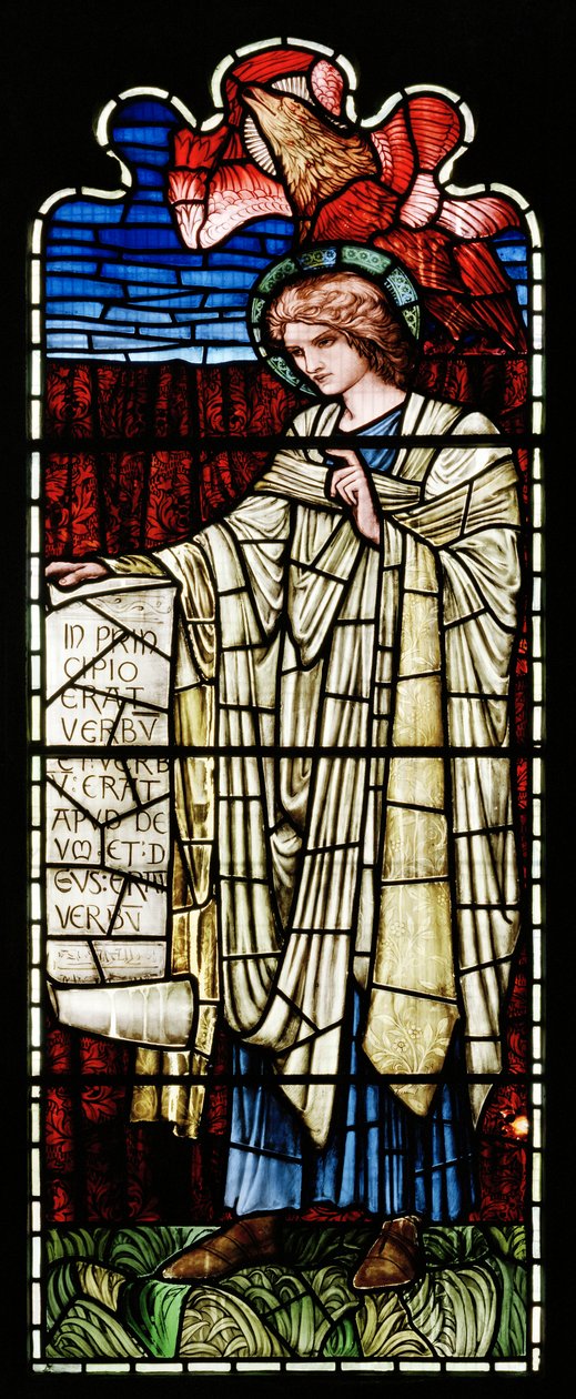 Ashton Under Lyne, Albion Congregational Church, Morris & Co., Edward Burne-Jones, St Matthew, 1896 av Edward Burne Jones