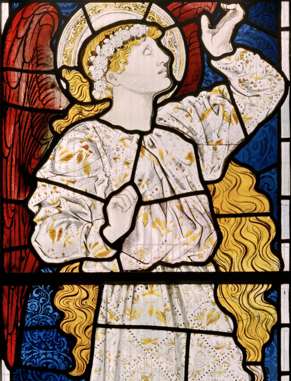 Bisceter, St Edberg, Morris, Marshall, Faulkner & Co, Edward Burne-Jones, Hope, 1866 av Edward Burne Jones
