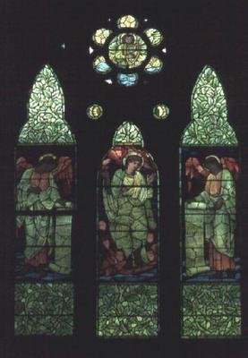 Kristi himmelsfärd av Edward Burne Jones