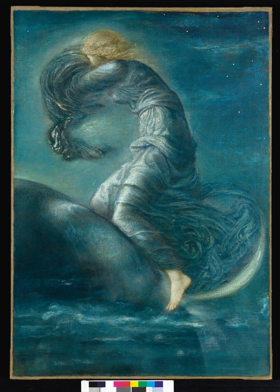 Luna, ca 1872-75 av Edward Burne Jones