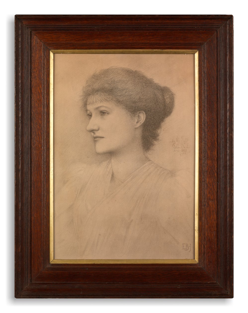 Olive Maxse av Edward Coley Burne Jones