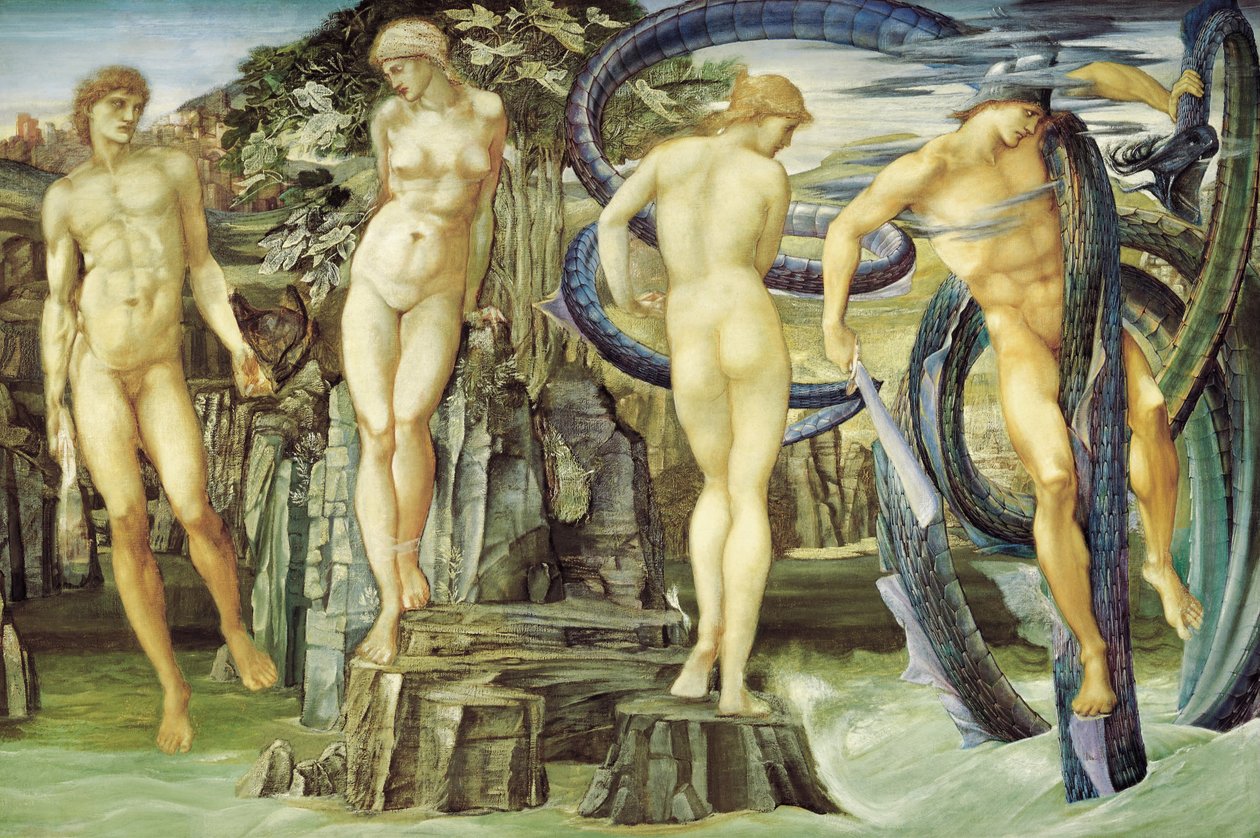 Perseus och Andromeda, 1876 av Edward Burne Jones