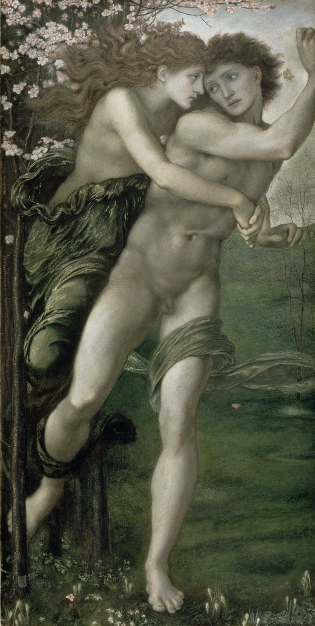 Phyllis och Demophoon, 1870 av Edward Burne Jones
