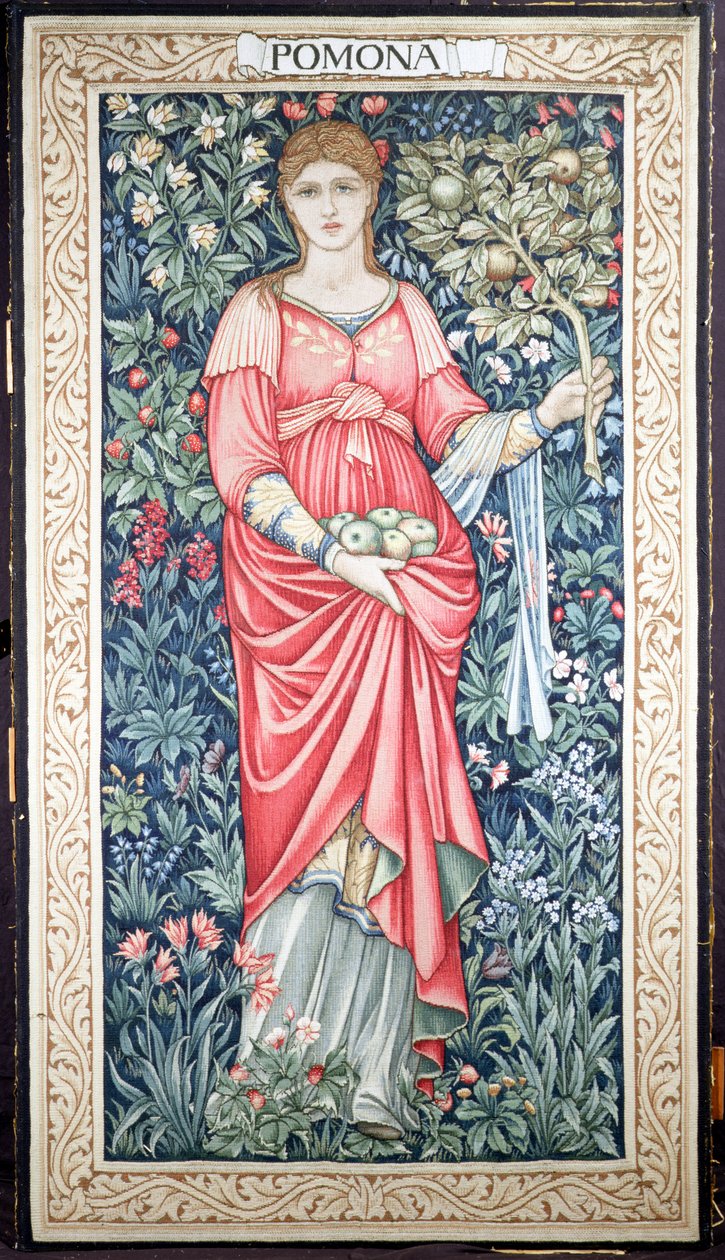 Pomona, tillverkad av Morris und Co., ca 1885 (gobeläng) av Edward Burne Jones