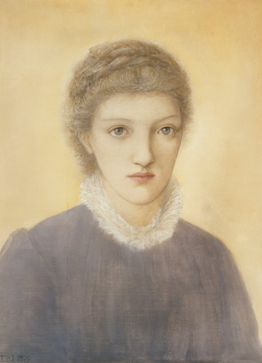 Porträtt av Frances Graham, 1879 av Edward Burne Jones