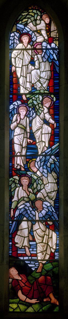 Rottingdean, St Margaret, Morris & Co., Edward Burne-Jones, Jacobs Dream, 1897 av Edward Burne Jones