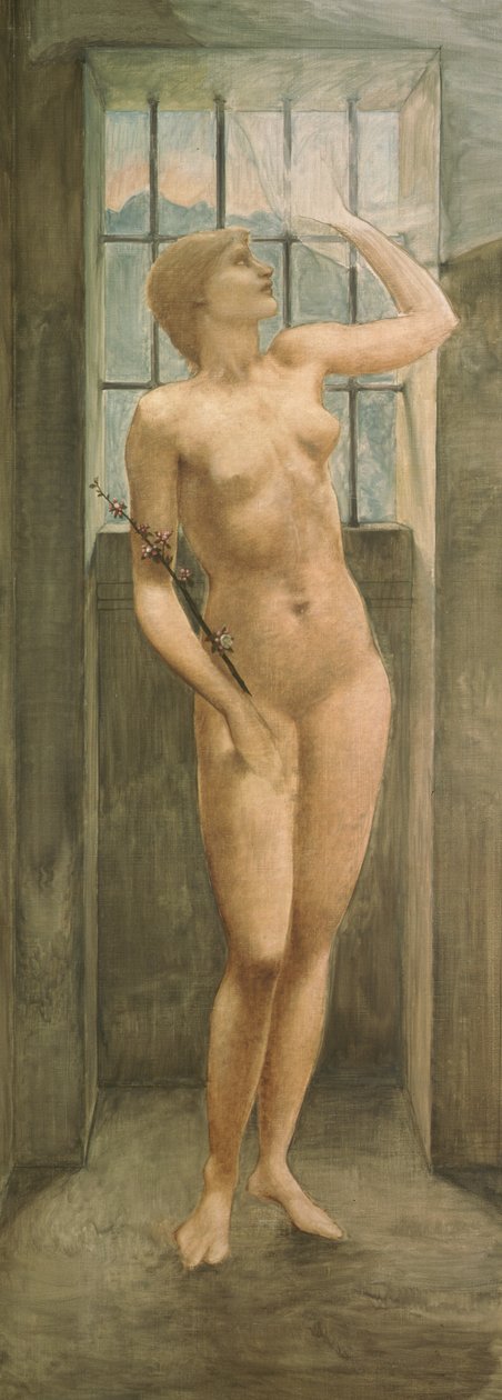 Spes, Hopp i fängelse, c.1874 av Edward Burne Jones