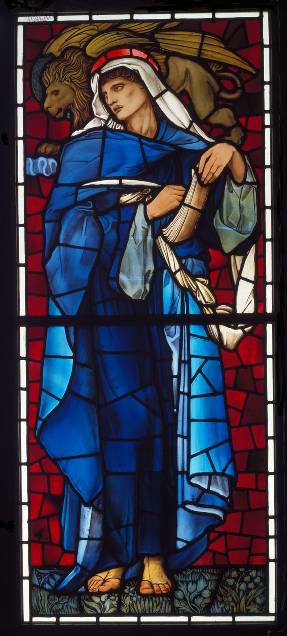 Markus evangelisten, 1883 av Edward Burne Jones