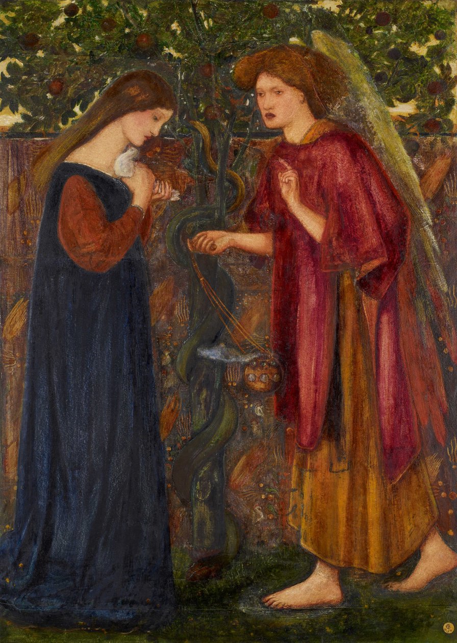 Bebådelsen av Edward Burne Jones