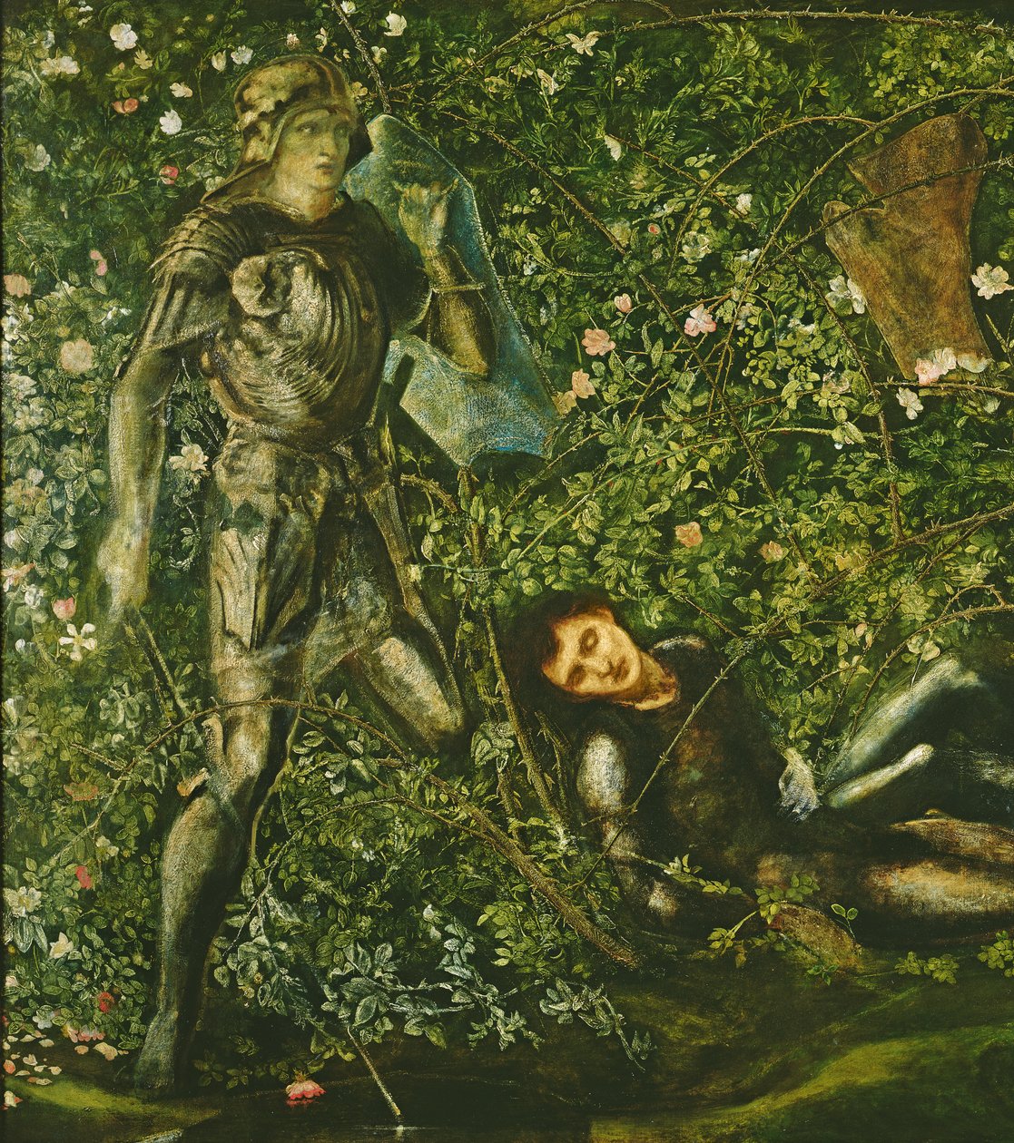 Knights and the Briar Rose, 1869 av Edward Burne Jones