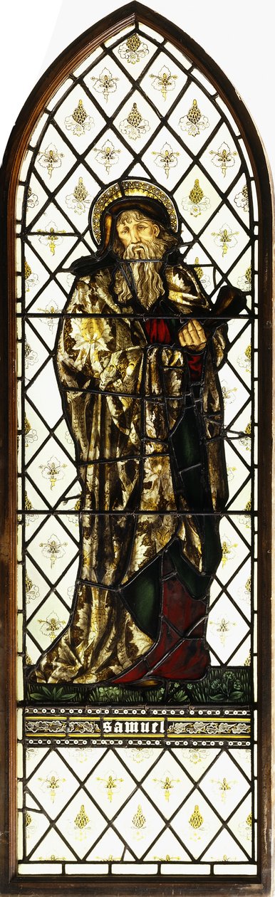 Profeten Samuel, av Morris & Co, 1868 av Edward Burne Jones
