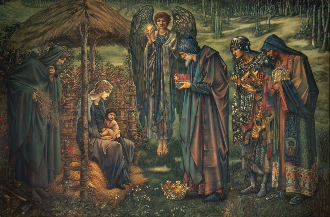 Betlehemsstjärnan, 1888-91 av Edward Burne Jones