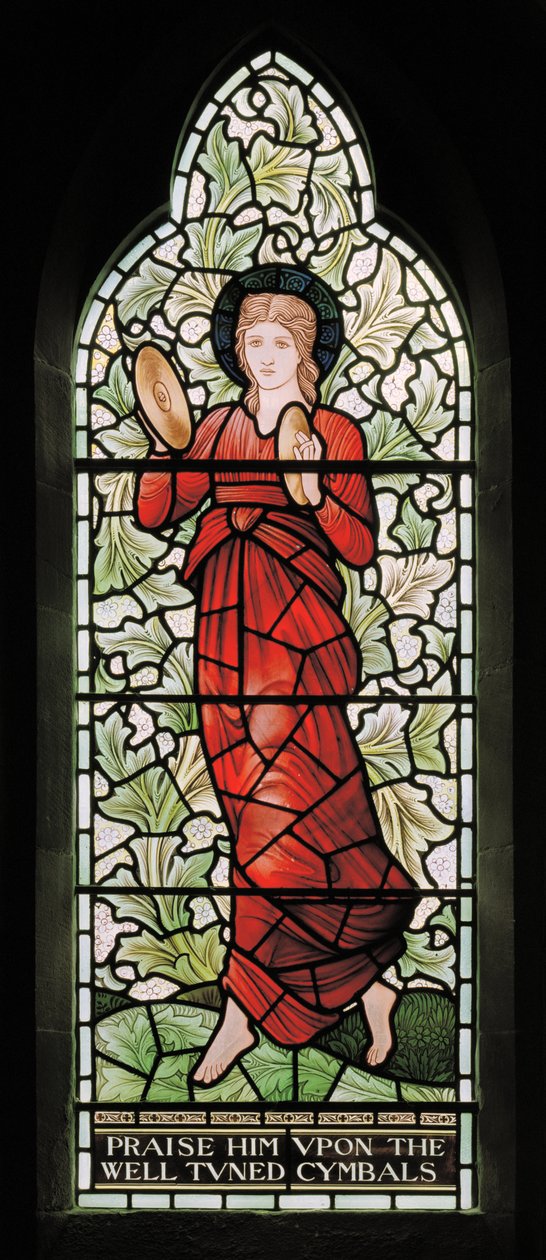 Wilden, All Saints, Morris & Co., Edward Burne-Jones, John Henry Dearle (1859-1932), Miriam, 1902-1914, Louisa, Alfred, The Baldwins, premiärminister, metodist, Worcestershire, Arts & Crafts, Rudyard av Edward Coley and Dearle Burne Jones