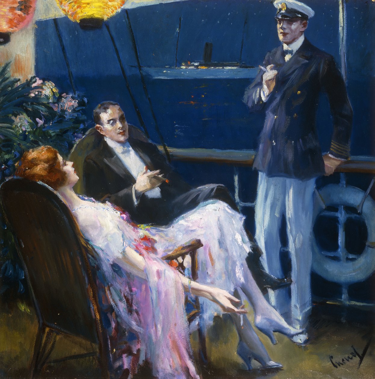 På kryssning av Edward Cucuel