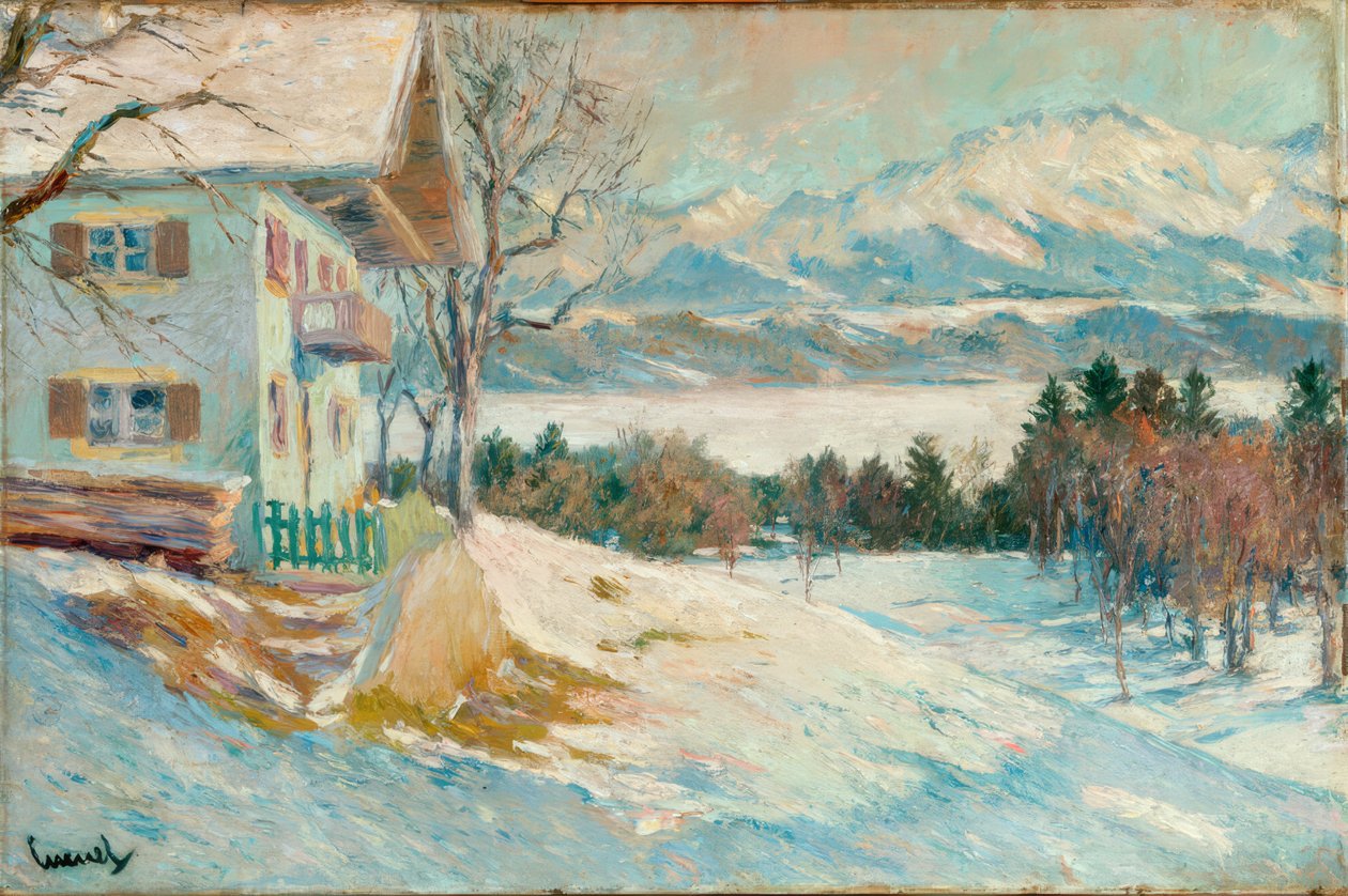 Solig höjd av Edward Cucuel