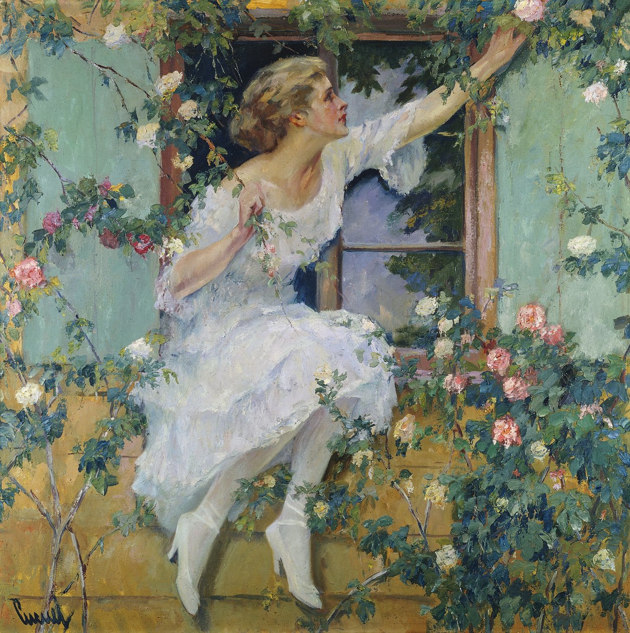 Vilda rosor av Edward Cucuel