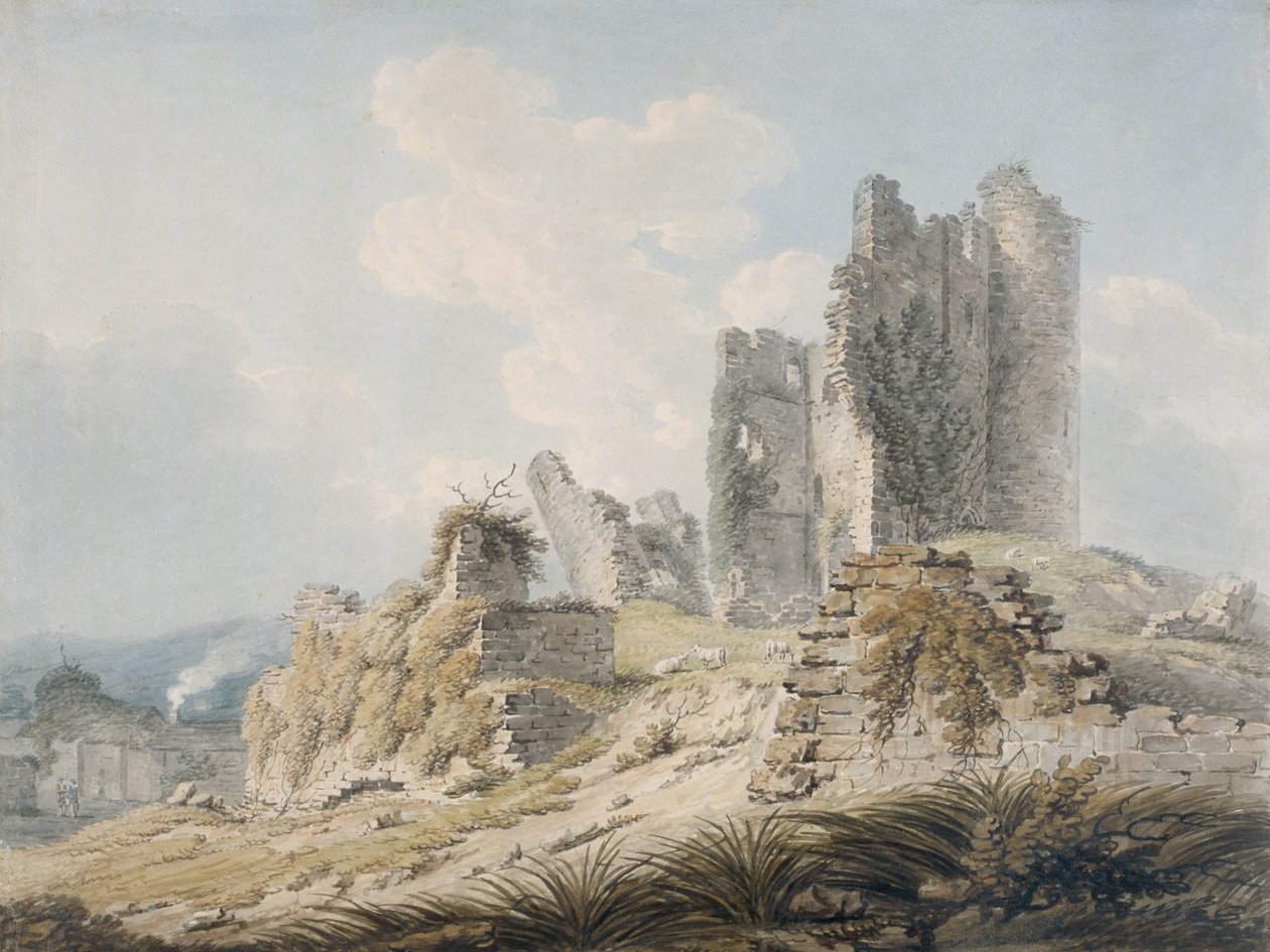 Slottet Caerphilly av Edward Dayes