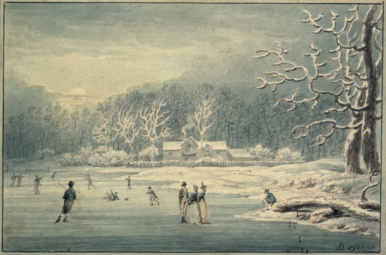 Hyde Park i snön av Edward Dayes