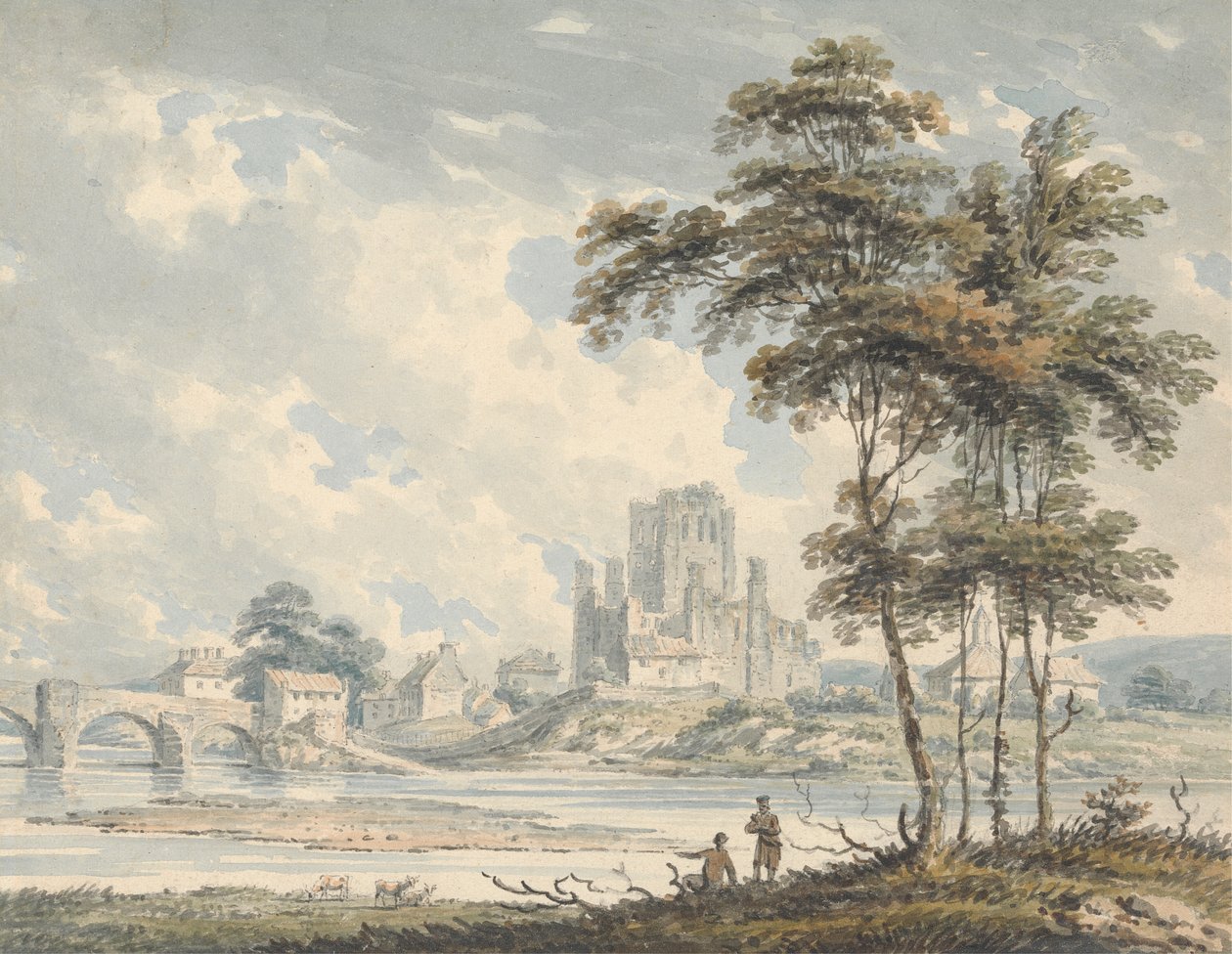 Kelso Abbey, Roxburghshire av Edward Dayes