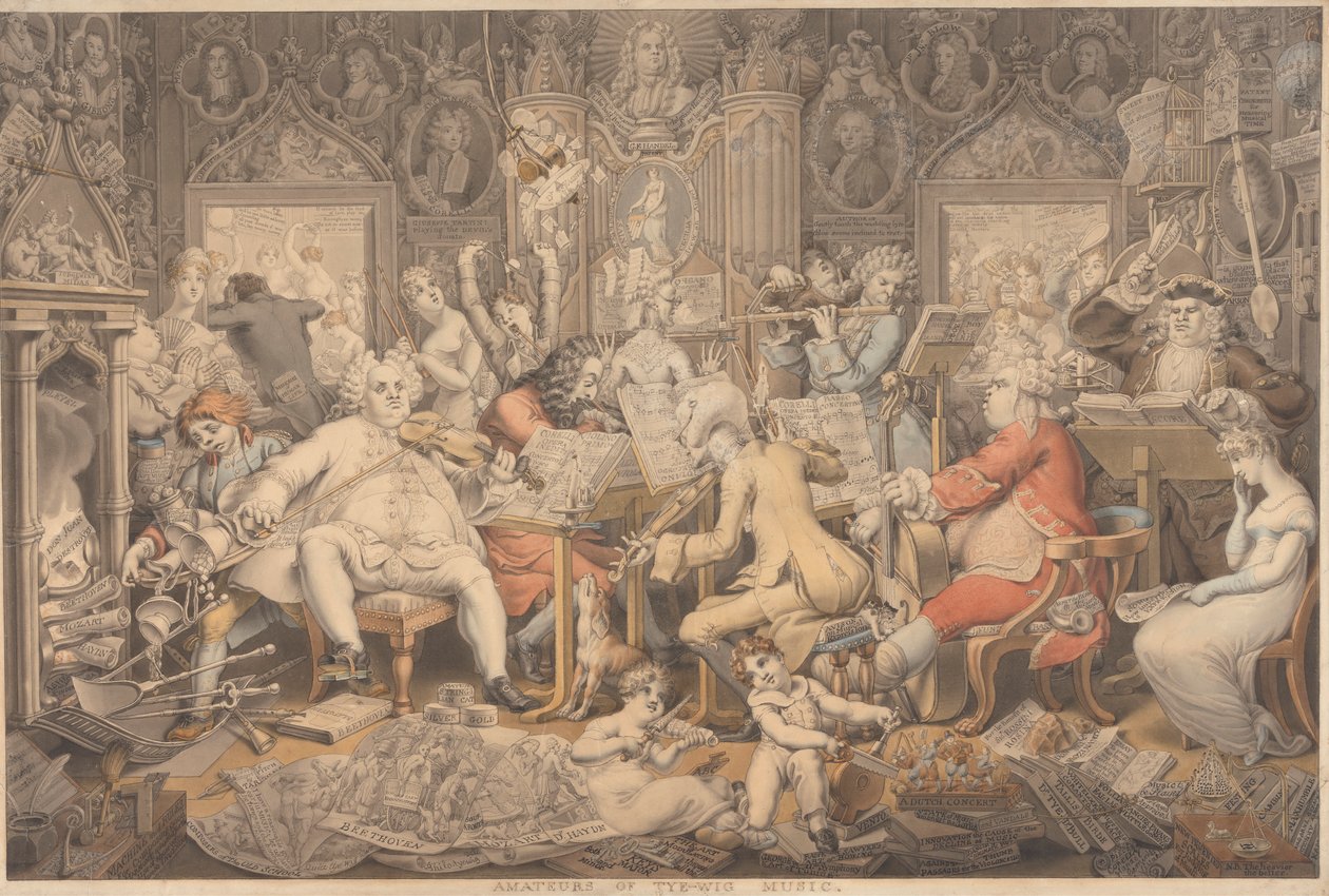 Amatörer av The-Wig Music av Edward Francis Burney