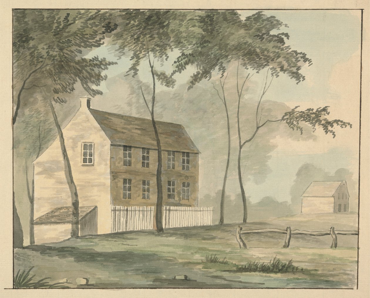 Hus på landet av Edward Francis Burney