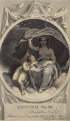 Majestic Night (teckning) av Edward Francis Burney