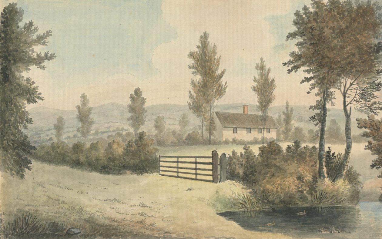 Utsikt vid Rympton av Edward Francis Burney