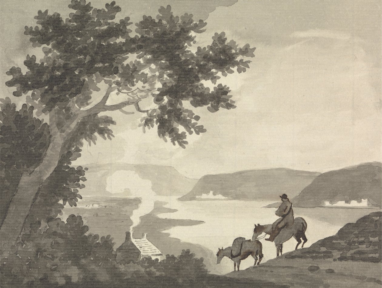 Utsikt nära Bristol av Edward Francis Burney