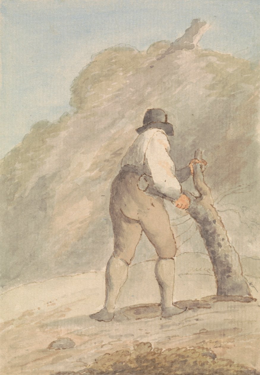 Skogsarbetare av Edward Francis Burney
