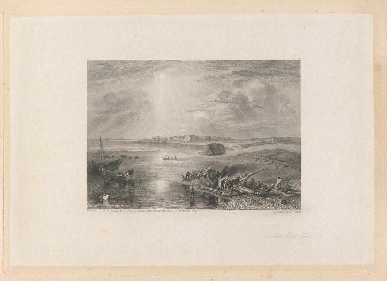 Röda havet och Suez av Edward Francis Finden