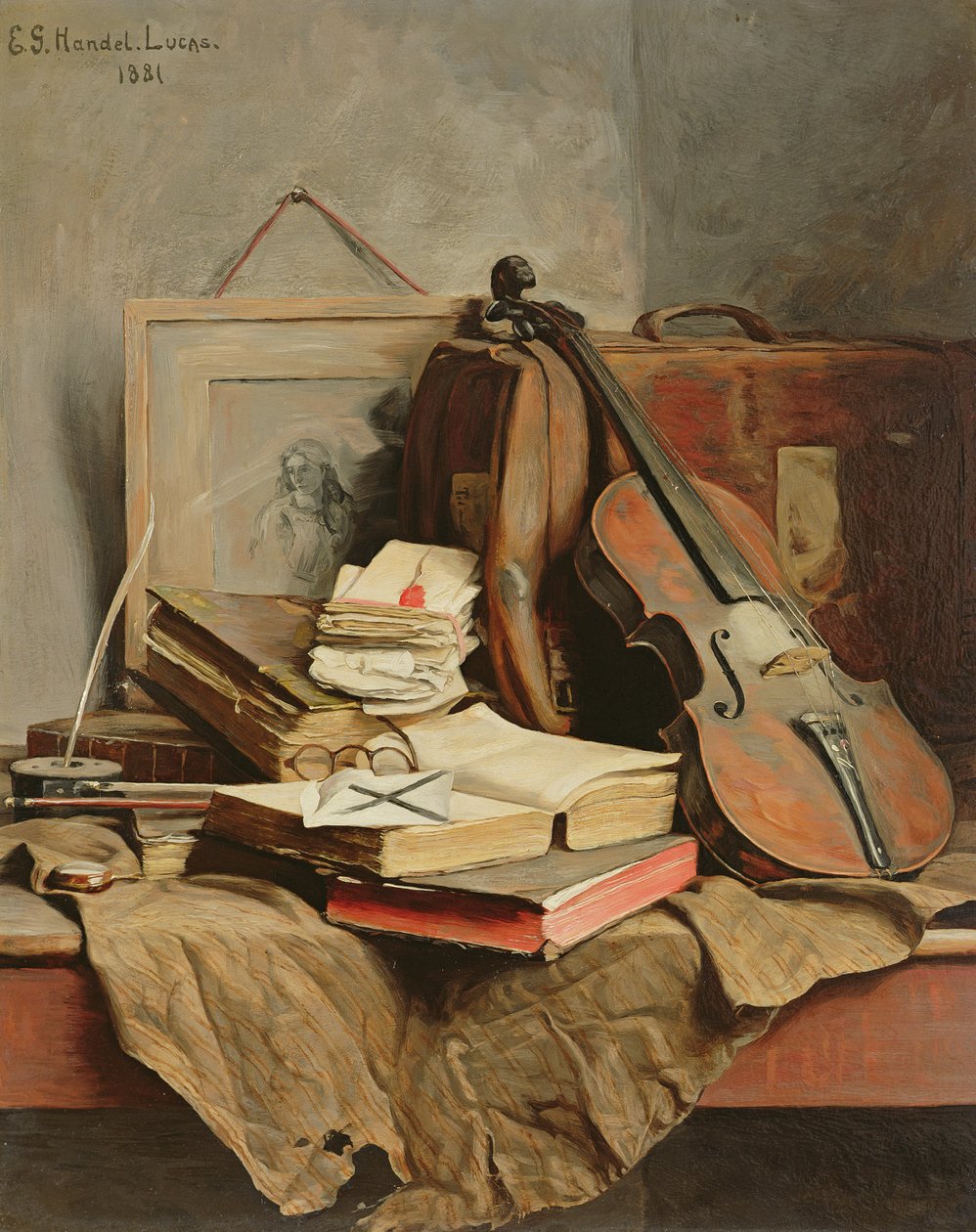 Tiden prövar allt, 1881 av Edward George Handel Lucas